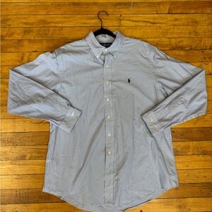 Ralph Lauren Light Blue Casual Button Down Shirt